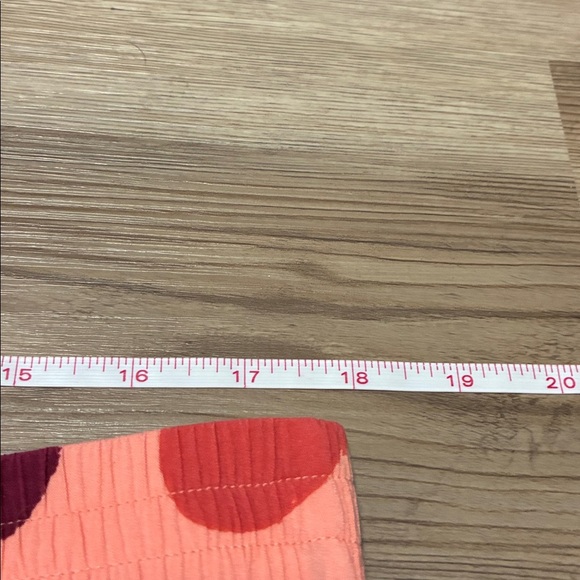 ModernSoul Printed Woven Lounge Pant Pockets Wine peach Multi Women’s XL Comfy - Picture 8 of 10